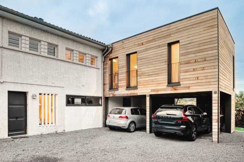 une surélévation par cube in life